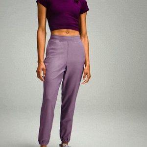 Lululemon adapted state high rise jogger fleece SZ 10